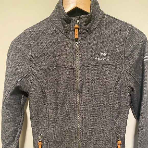 EIDER lightweight fleece & wool parka - Picture 5 of 10